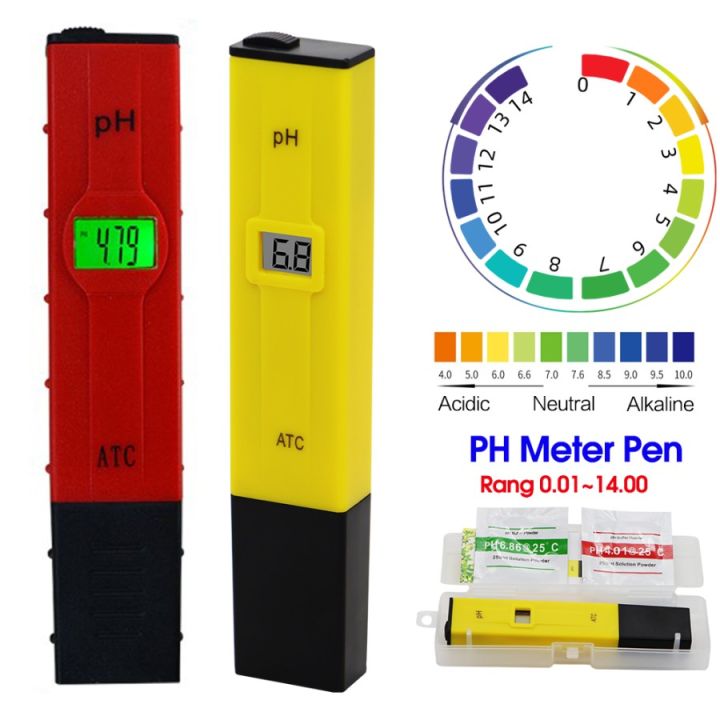 Meter Laboratorium PH METER DIGITAL ALAT PENGUKUR KEASAMAN AIR / PEN TEST KADAR ASAM ...