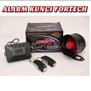 alarm mobil remote mobil universal FORTECH FT999 model kunci lipat mercy