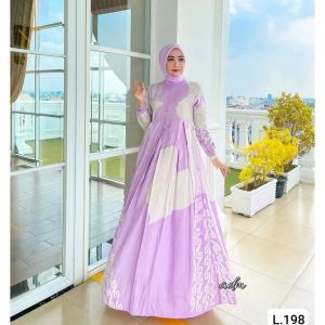 BABYPINK DRESS || GAMIS RAYON TWILL CANDI MEKAR
