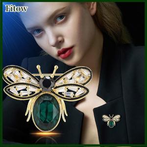Fitow Vintage Little Bee Brooches For Women Clothing Coat Scarf Jewelry Party Accessories