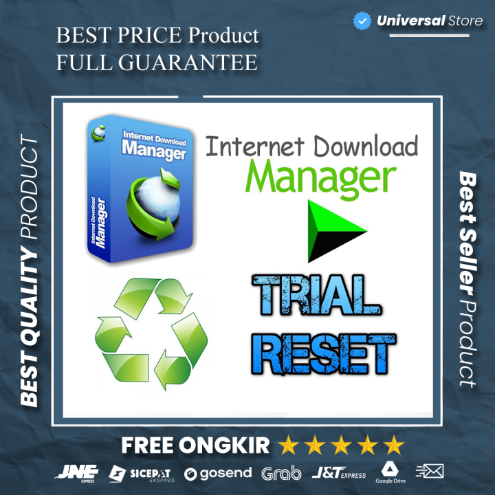 Program Internet Download Manager IDM Trial Reset PRO Lifetime Full