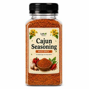 250mL Bottle Lokal Pantry Cajun Seasoning Mild Spicy | Premium Spice Blend | Natural Cooking Ingredient for Chicken Beef Pork Seafood Vegetables Rice Pasta Marinades Dry Rubs Grilling Roasting Barbecue Stir-Fry & Everyday Culinary Use
