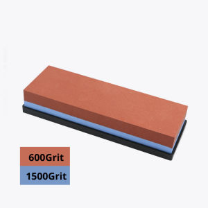 【SG Stock】Whetstone Premium Double-sided Sharpening Stone of White Corundum Whetstone Knife Sharpener with Anti-Slip Mat