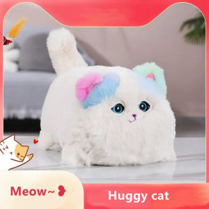 【ของขวัญสำหรับเด็ก】Simulated cat plush toy ตุ๊กตาไฟฟ้าตุ๊กตาแมวจำลองพูดได้สนุกอ่านซ้ำกระดิกหางขายของเล่นเด็กน่ารัก ของเล่นสำหรับเด็กหญิงตัวเล็ก ๆ ของขวัญวันเกิดตลกรังกอด Meow แมวจำลองเด็กตุ๊กตาตุ๊กตาคริสต์มาส