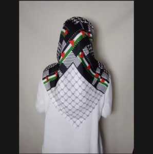 Free Palestine Kerudung Palestina Terbaru 2024 Jilabab Palestin Hijab Segi Empat Motif
