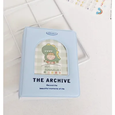 3 Inch Mini Photo Album Cute Candy Color Photocard Holder KPOP Idol Photo Card Storage Book