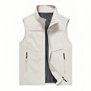 2026 Summer Men Outdoor Waterproof Quick Drying Cargo 5XL Vests Male Thin Mesh Breathable Waistcoats Climbing Sleeveless Jackets2026