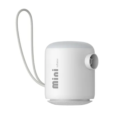 Baseus Mini Inflate & Deflate Portable Air Pump with Light for Swimming Ring Air Mattress Pool Floats Air Bed