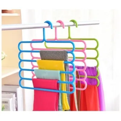 Gantungan Baju 5 Susun Gantungan Jilbab 5 in 1 - Gantungan 5