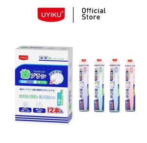 UYIKU Soft Gum Protecting Toothbrush (12pcs)