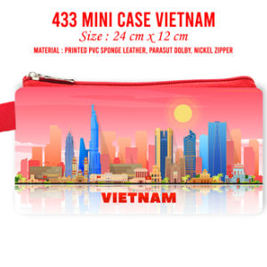 Vietnam Dompet Landmark Souvenir Suvenir Oleh Oleh Mini Wallet Negara Dompet Panjang Pouch Mouse Pad