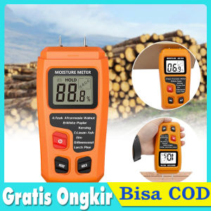 Wood Moisture Meter Kayu Kertas Alat Ukur Kelembaban Kadar Air Di Kayu