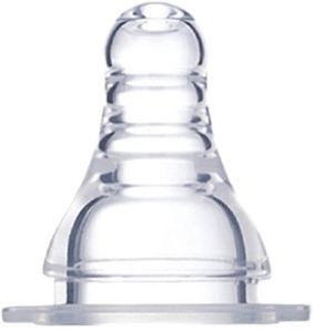 BAOBAO 10PCS Puting Dot Bayi Peristaltic Slim Neck Nipple Murah Dot Bayi botol susu dot pigeon