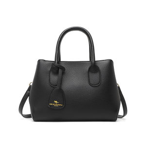 Small square handbag for women featuring a lychee pattern suitable for commuting with a simple and versatile design adjustable shoulder strap and can be carried as a shoulder bag or crossbody bag suitable for cross-border sales