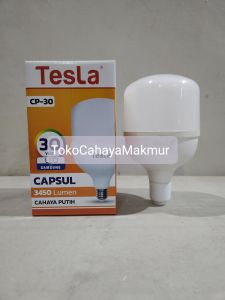 Lampu LED Bohlam Capsul 5w10w15w20w30w45w60w Tesla Cahaya Putih Hemat Energy