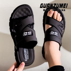 Sandal Pria Kulit Selop SlideTerbaru Anti Slip Anti Licin terlaris