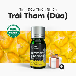 Tinh Dầu Thơm Phòng Khuếch Tán 12 MÙI Nhóm TRÁI CÂY Thiên Nhiên Nguyên Chất Lưu Hương Lâu HENY GARDEN Xông Thơm Phòng Làm Nến Thơm