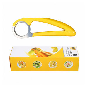 Stainless Steel Banana Slicer Ham Slicer Fruit Cutter Sharp Blade Easy Clean Kitchen Food Slicer Meat Slicer