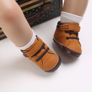 0-18M Boys shoes Newborn baby sneakers gentleman forerunner Soft bottom fashion First toddler shoes