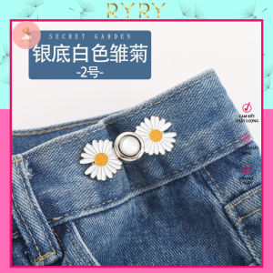 GHIM CÀI QUẦN bài 1-Tổng hợp bộ nút gài khuy cài điều chỉnh lưng eo quần jean - short - chân váy (Nhiều mẫu)-Shop RYRY