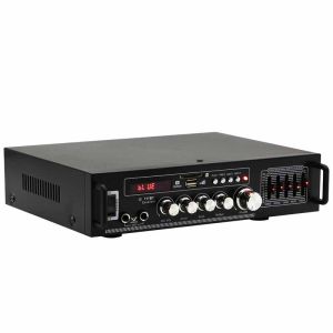 AV-111BT Or 333BT Amplifier Bluetooth Amplifier Radio High-Power Two-Channel Stage Professional Amplifier Iso Connector With Remote Control