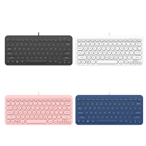 Gaming Keyboard Full Size Quiet Typing Computer Keyboard 78 Keys Corded Keyboard for PC Desktop Office Gaming