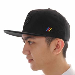 Eddostyn Topi Snapback Seri Full Black Logo