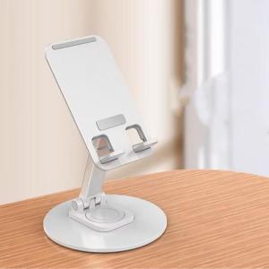 Foldable mobile phone holder 360° rotating escopic aluminum alloy adjustable mobile phone holde