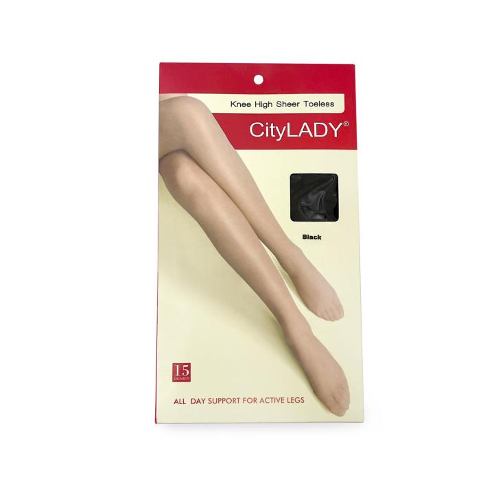 Lazada City Lady Stockings CITY LADY KNEE HIGH FULL SUPPORT STOCKING 60 DENIER Thicker Nylon  Skintone Casual Stockings Thicker Plain Design Stockings Lazada Lazada  Philippines