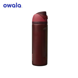 ready stock Original Owala 24oz/32oz Freesip Water Bottle - Black Cherry