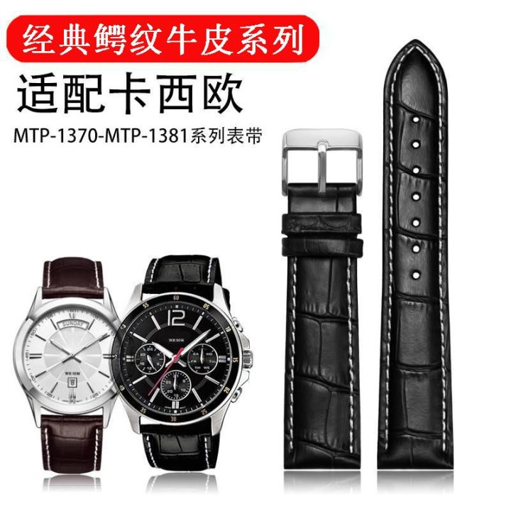 Watch Strap Casio Watch Mtp 1375 Leather Watch Strap For Casio MTP