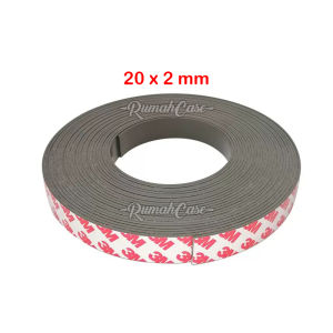 Magnet tape 3M - Semua Ukuran per 1 meter meteran kassa kawat nyamuk magnetic kulkas double strip feksibel diy kerajinan dekorasi bahan souvenir 50 x 1.5 mm lebar 50mm 5 cm 5cm tebal 1.5mm