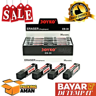 (BISA COD) PROMO 1 Pcs Eraser / Penghapus Panjang Joyko EB-30 / Karet Penghapus