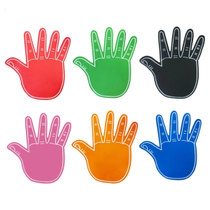 Foam Cheer Hands Lightweight Comfortable Design for Stadium Enthusiasts and Event Supporters