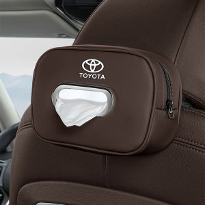Thích hợp cho Toyota Camry Corolla Vios Hilux Innova avanza Yaris hộp tựa tay xe ô tô hộp đựng khăn giấy ghế sau treo xe mô tổ chức