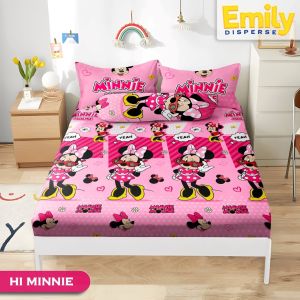 PART 1 Sprei SAJA Motif Kartun Karakter Anak Lucu 90x200 120x200 160x200 180x200