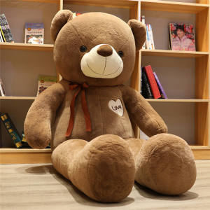 Teddy Bear Large-Sized Soft Plush Toy Filled with PP Cotton Ideal as Birthday Gifts  Washable Stuffed Doll