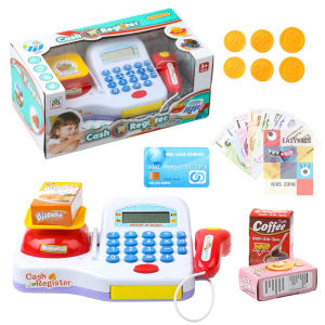 Đồ chơi Máy tính tiền đồ chơi thu ngân có đèn nhạc EASYKIDS giúp bé thông minh hơn