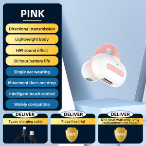 2023 New Bone Conduction Bluetooth 5.2 Earphones Open Ear Clip Wireless Headphones with Mic Sports Headsets for Android&iPhone