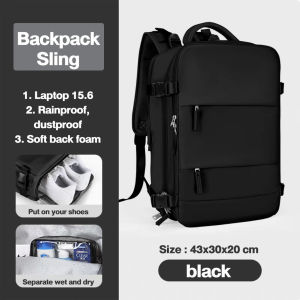 Travel Luggage Oxford Backpack Galas Belakang Perempuan Travel Duffel Bag Outdoor Beg Bagasi 旅行书包 大背包