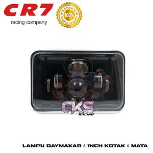 Lampu Daymaker Kotak 4x6 CR7 Rxking Win Glpro Honda Dll