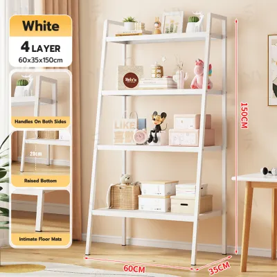 SIV Metal Storage Rack Organizer Shelves for Indoor Use Perfect for Kitchen Living Room (3-5 layer)