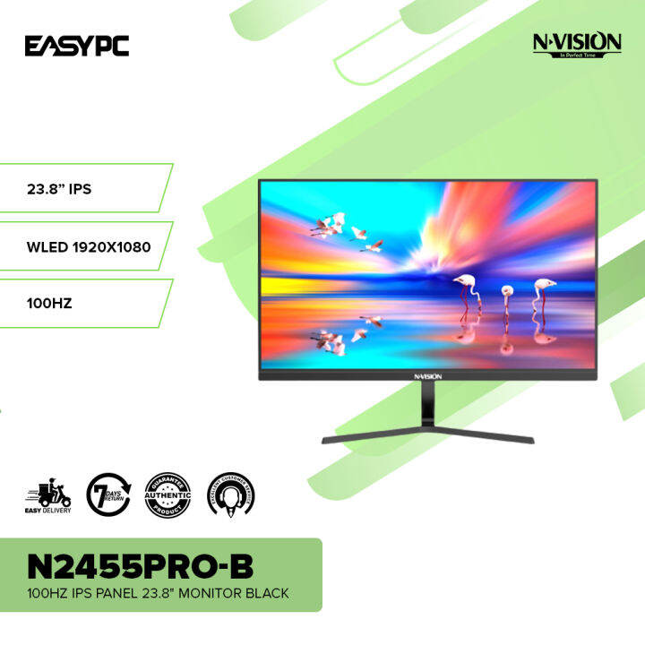 EasyPC| Nvision N2455PRO-B 100Hz 24 Inch Gaming Monitor| IPS Panel ...