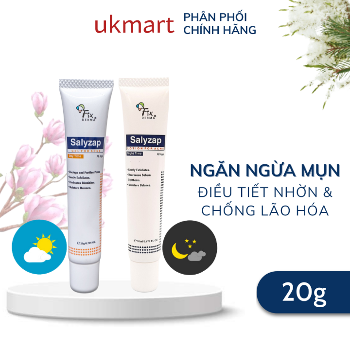 Gel Chấm Mụn FixDerma Salyzap Gel For Acne 20g (Nhập khẩu chính hãng 100%)