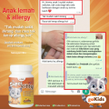 goKids Super Bunny Super Kitty Super Tiger Probiotics Kids Immune Booster Multivitamin Prebiotik Kanak-Kanak Probiotik. 