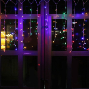 Lampu Tumbler LED Tirai Dekorasi Hias Natal Twinkle Light 100 LED DEKORASI KAMAR MURAH