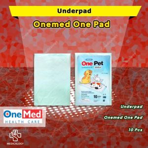 Onemed Perlak Underpad For Pet 60 x 60 Per Pack isi 10 pcs