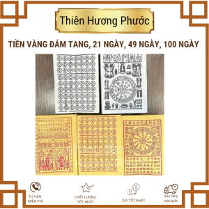 5 loại Giấy tiền cúng đám tang 21 ngày 49 ngày 100 ngày Thờ Cúng