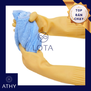 GĂNG TAY CAO SU SYREN NÀNG TIÊN CÁ bao tay cao su tự nhiên dùng khi rửa chén giúp bảo vệ da tay đồ bọc tay khi lau chùi vệ sinh tolilet bồn tắm bồn cầu hàng tốt cao cấp chất lượng giá rẻ LOTA SHOP