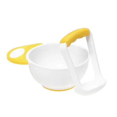 Food Masher Grinder Bowl Mangkok Penghalus Pelumat Makan MPASI Bayi Anak Grinding Maker Bowl